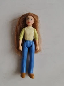 FISHER PRICE Sweet Streets FRAU DAMEN MOM PUPPE aus BEAUTY SHOP SALON SET selten 3" - Bild 1 von 7