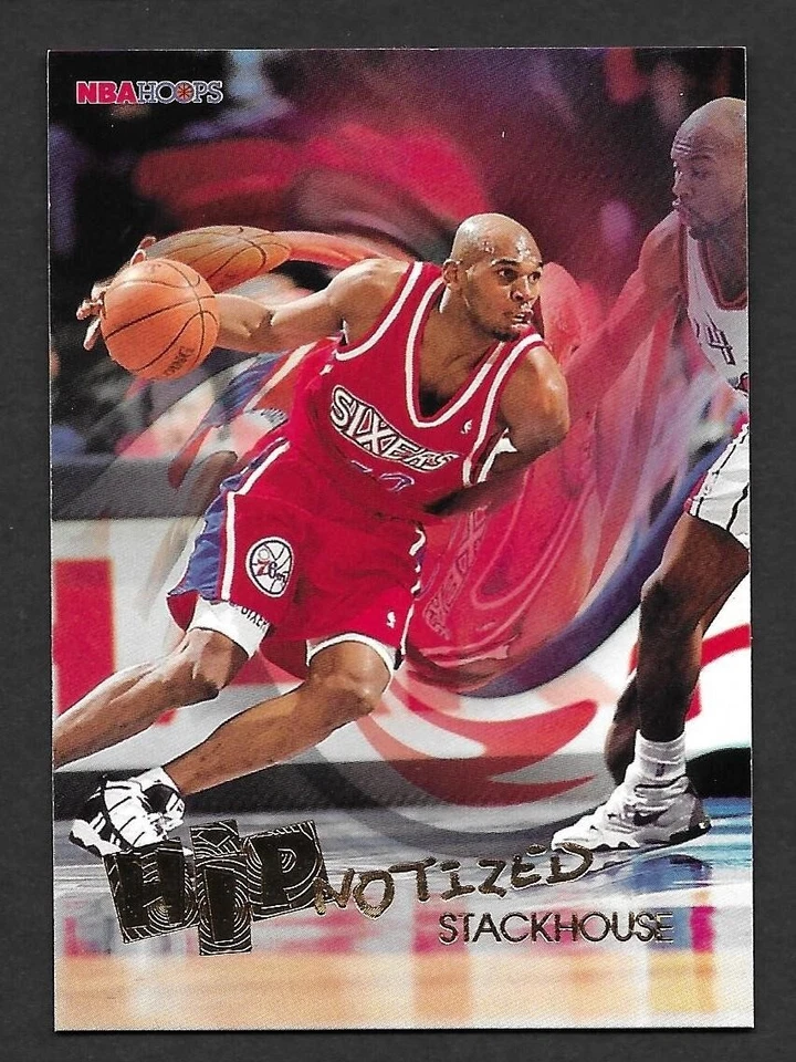 1996-97 Hoops HIPnotized #H14 Jerry Stackhouse Philadelphia 76ers - Image 1 of 1
