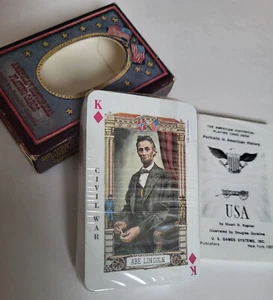 CARTAS HISTÓRICAS AMERICANAS DE COLECCIÓN 1973 RETRATOS GORSLINE KAPLAN BIOS CASI NUEVO/M - Imagen 1 de 2