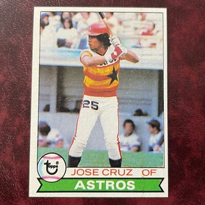 1979 Topps Set JOSE CRUZ #289 HOUSTON ASTROS - NM/MINT+ *HIGH GRADE* VENDING