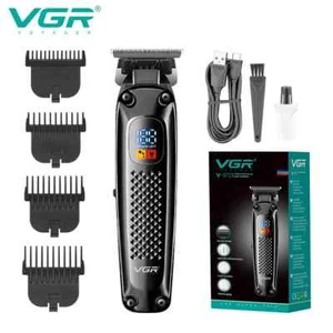 2024 VGR Pro Hair Clippers Trimmer Cutting Beard Cordless Barber Shaving Machine - Picture 1 of 5