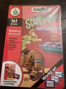 LeapFrog LeapPad Scooby Doo Donuts Reading Interactive Book & Cartridge NEW - Picture 1 of 5