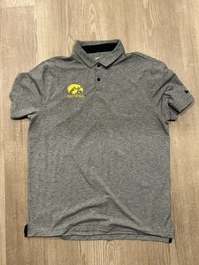 Iowa Hawkeyes Nike Team Issued Polo Iowa Football L - Picture 1 of 2