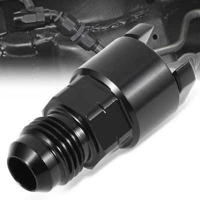BFC Push-on End to AN Male Fitting Adapter [-6 to 3/8" SAE Quick-Disconnect] - Image 1 of 4
