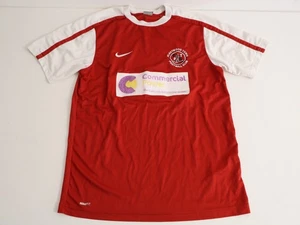 Camiseta de fútbol Fleetwood Town 2009-10 Home Nike para hombre M roja blanca manga corta - Imagen 1 de 8