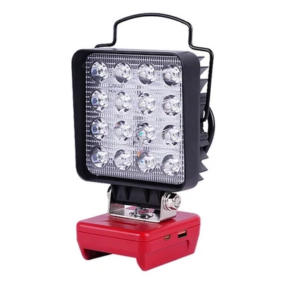 Para Milwaukee M18 18V Batería Inalámbrica LED Luz de Trabajo Taller Camping Lámpara