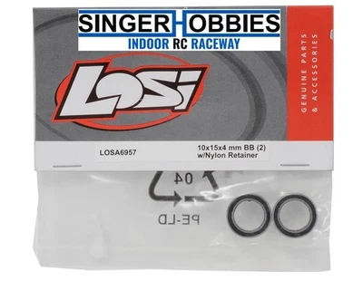 LOSI LOSA6957 10x15x4mm Sealed Ball Bearings (2) - Image 1 of 2