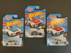 Hot Wheels Zamac 2021 Porsche 935 HW Race Day 5/10 Urban Outlaw Lot of 3 - Picture 1 of 13