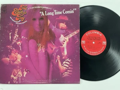 The Electric Flag A Long Time Comin' LP Vinyl Columbia 2-Eye ‘68 Mike Bloomfield - Image 1 of 3
