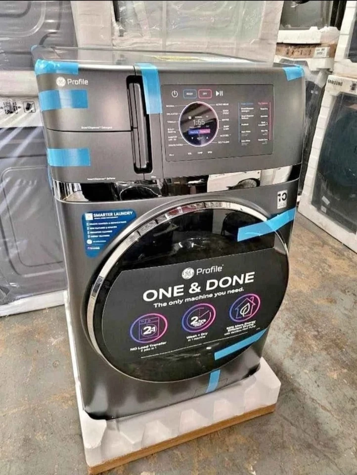 GE 2 In 1 Washer and Dryer Combo - Image 1 of 1