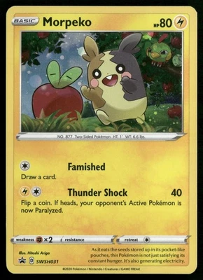 Morpeko - SWSH031 SWSH: Sword & Shield Promo Cards Pokemon TCG - Image 1 of 2