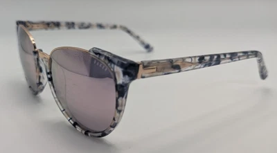 Óculos de sol Ted Baker London TBW029 AZUL polarizado 53-19-140 mm padrão mármore - Imagem 1 de 4