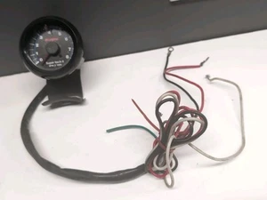 Vintage Sunpro Super Tach II Mini Tachometer 8k RPM Blueline W/ Pedestal - Picture 1 of 6