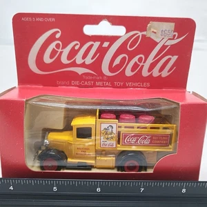 Vintage 1979 Coca Cola England Lledo Die Cast Truck Yellow NEW!! - Picture 1 of 9