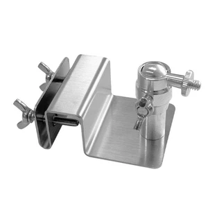 Stainless Metal Gutter Mount for Eufy For Arlo Solar Panels Adjustable Design - Picture 1 of 16