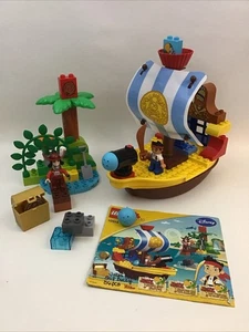 Lego Duplo Jake y los Piratas del País de Nunca Jamás Barco Pirata de Jake Bucky #10514 100 % - Imagen 1 de 12