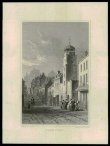 Impresión Antigua Original 1830 GALES - Vista de PEMBROKE (43) - Imagen 1 de 1