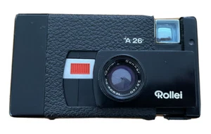 Rollei A26 with Sonnar 3.5/40 126 cassette film camera, untested , as is in EUC - Picture 1 of 7