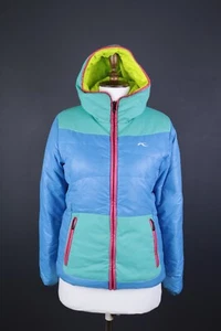 KJUS Arctic Down Full Zip Hooded Quilted Puffer Jacket Girls USA 14 - Picture 1 of 22