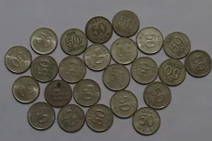 🧭 🇰🇷 COREA 50 WON COLECCIÓN DE MONEDAS MASIVAS B66 #12 ZU32 - Imagen 1 de 2