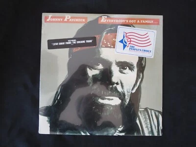JOHNNY PAYCHECK, Everybody's Got A Family...Meet Mine [+hypes] USA NOS SEALED LP - Image 1 of 2