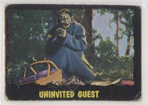 1964 Topps Bubbles Outer Limits Printed in USA Uninvited Guest #48 0s4