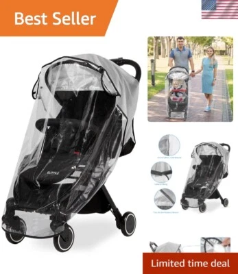 Funda de lluvia universal transpirable para cochecito con ventana transparente - Ultimate P... Foto 1 de 4