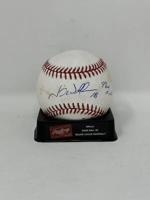 NEIL WALKER SIGNED AUTOGRAPH GAME USED OFFICIAL MLB BASEBALL PITTSBURGH PIRATES - Image 1 of 3