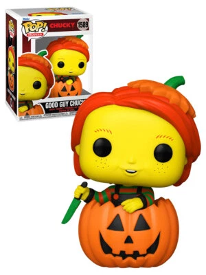Funko POP! Фильмы Chucky #1589 хороший парень Chucky (винтажный) - новый, новом состоянии - Изображение 1 из 3