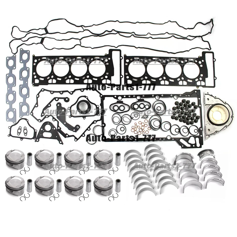 Комплект поршневых подшипников для капитального ремонта двигателя для BMW 750i X5 X6 F02 F15 E70 E71 N63 4.4 - Изображение 1 из 4