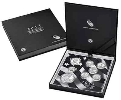 2013 United States LIMITED EDITION Silver Proof Set in Original Box w/COA - Image 1 of 4