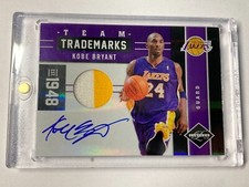 2011-12 limited KOBE BRYANT team trademarks prime autograph 4/5 on card SSP