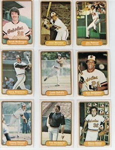 1982 FLEER Baseball Complete Your Set 1-250
