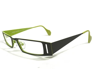 Iyoko-Inyake Eyeglasses Frames IY569 Col.53 Brown Green Rectangular 48-19-140 - Picture 1 of 9