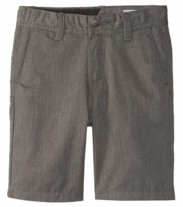 Volcom Kid's Frickin Chino Walkshorts Charcoal Heather Size 5/ M - - Picture 1 of 2