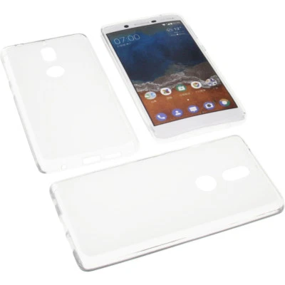Custodia per Nokia 7 Custodia Cellulare TPU Gomma Custodia Trasparente - Immagine 1 di 4