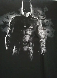 Batman de la Liga de la Justicia para Hombre Talla Mediana Negro Mangas Largas con Imagen Gráfica Logotipo - Imagen 1 de 6