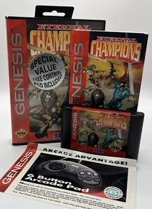 Eternal Champions (AsciiPad Variant) (Sega Genesis) Retro Video Game - Tested - Picture 1 of 19