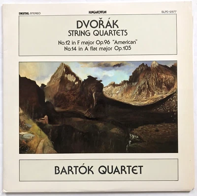 Dvorak String Quartets - Bartok Quartet - Hungaroton Vinyl LP NM Foto 1 de 4