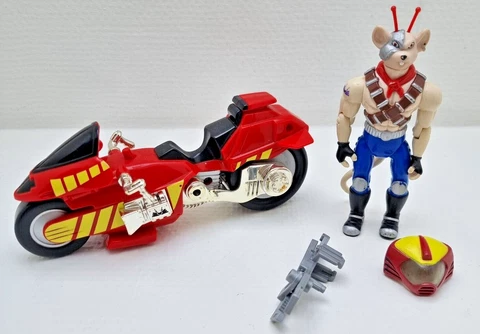 Biker Mice From Mars - Vinny & Radical Rocket (ergo) 99% Complete - 1995 Galoob Cover
