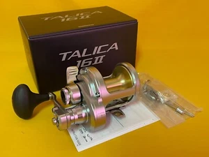NEW SHIMANO 23 TALICA 16 II A TAC 16II A 2-SPEED FISHING REEL *FAST DELIVERY* - Picture 1 of 4