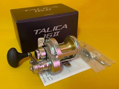 NEW SHIMANO TALICA 16 II A TAC 16II A 2-SPEED FISHING REEL U.S **FAST DELIVERY** - Image 1 of 4