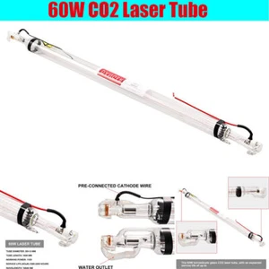 Monport 60W CO2 Laser Tube 1000mm for 60W CO2 Laser Engraver Cutter Machine - Picture 1 of 10