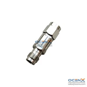 2.92mm Male to 2.4mm Female Coaxial Adapter Stainless Steel 40GHz VSWR 1.15 - Picture 1 of 2