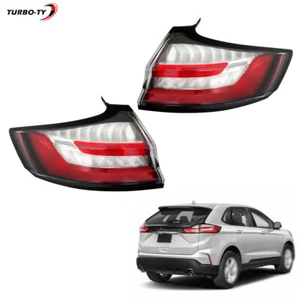 LED Outer Left+Right 2PCS For 2019-2023 Ford Edge SE SEL Tail Lights Brake Lamps - Picture 1 of 12