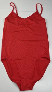 Ethika NWT girls M red python embossed bodysuit R9 - Picture 1 of 6