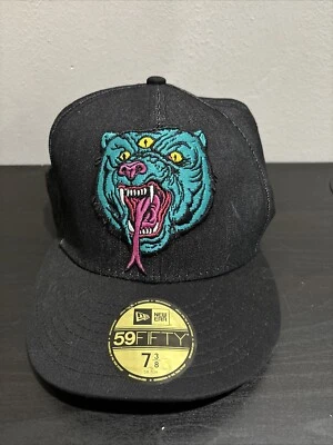 Gorra MNWKA Mishka Death Adders New York Negra New Era 7 3/8 Snapback RARA 3 Ojos Foto 1 de 4