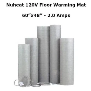 Nuheat 120V Standard Mat 60" x 48" - Picture 1 of 1