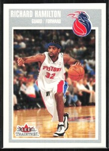 2002-03 Fleer Tradition Crystal 2 Richard Hamilton /199 Detroit Pistons #181