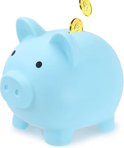 Extra Large Piggy Bank,Coin Bank for Boys and Girls,Unbreakable Plastic Money - Picture 1 of 12